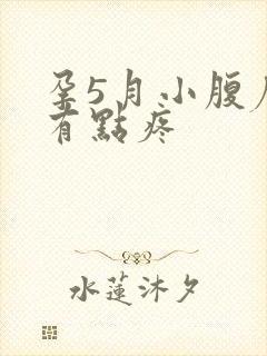 孕5月小腹底下有点疼