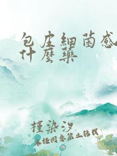 包皮细菌感染用什么药