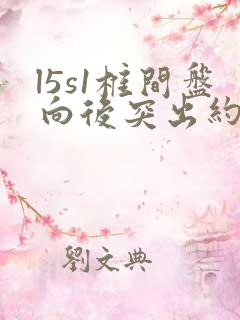 l5s1椎间盘向后突出约10cm