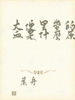 大便里带的有点血是什么原因