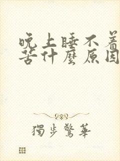 晚上睡不着嘴巴苦什么原因