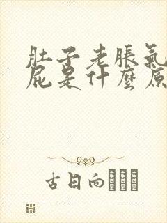 肚子老胀气并放屁是什么原因