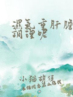 湿气重肝胆怎么调理呢