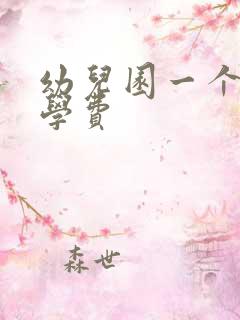 幼儿园一个学期学费