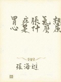 胃疼胀气想吐恶心是什么原因