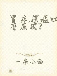 胃疼,还呕吐什么原因?