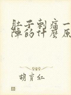 肚子刺痛一阵一阵的什么原因