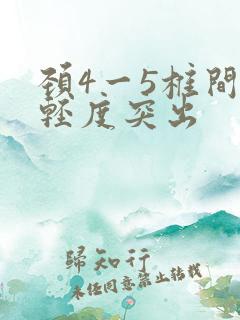 颈4一5椎间盘轻度突出