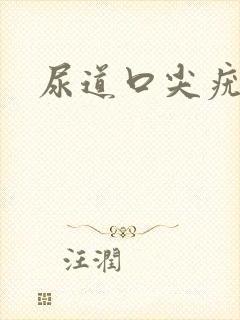 尿道口尖疣湿锐