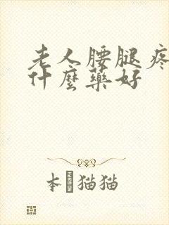 老人腰腿疼痛吃什么药好