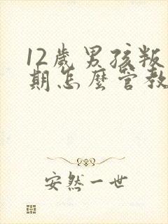 12岁男孩叛逆期怎么管教机构