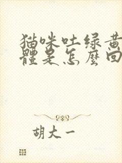 猫咪吐绿黄色液体是怎么回事