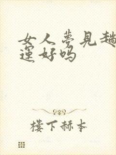 女人梦见趟水财运好吗