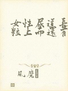 女性尿道长得颗粒上面还有小颗粒