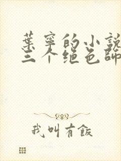 叶宁的小说我有三个绝色师父