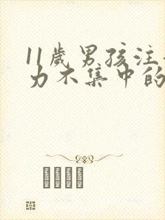 11岁男孩注意力不集中的训练方法