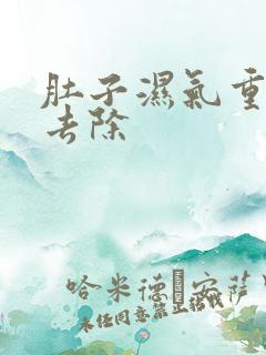 肚子湿气重怎样去除