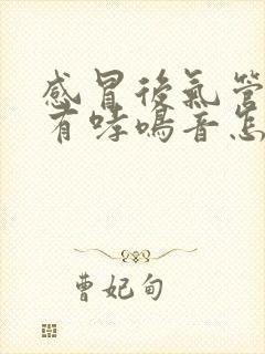 感冒后气管有痰有哮鸣音怎样治疗