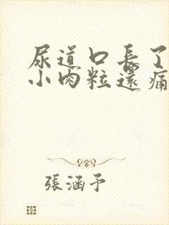 尿道口长了几个小肉粒还痛