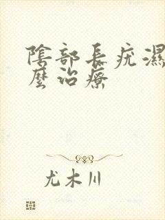 阴部长疣湿了怎么治疗