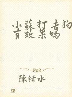 小苏打去狗尿味有效果吗