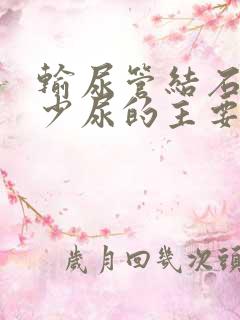 输尿管结石引起少尿的主要原因是