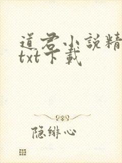 道君小说精校版txt下载