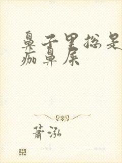 鼻子里总是有血痂鼻屎