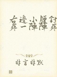 右边小腹针扎的疼一阵阵疼