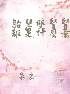 胎儿双肾肾盂分离是什么意思啊?