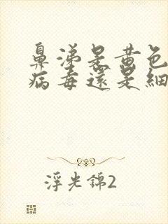 鼻涕是黄色的是病毒还是细菌