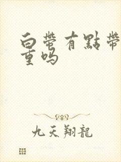 白带有点带血严重吗