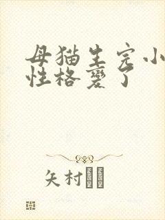 母猫生完小猫后性格变了