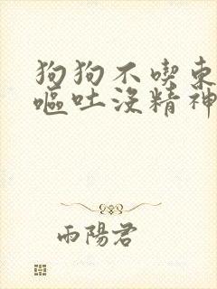 狗狗不吃东西还呕吐没精神怎么办狗