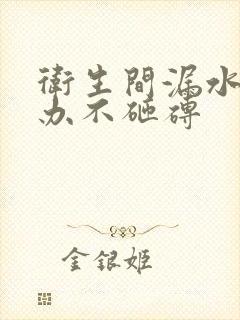 卫生间漏水怎么办不砸砖