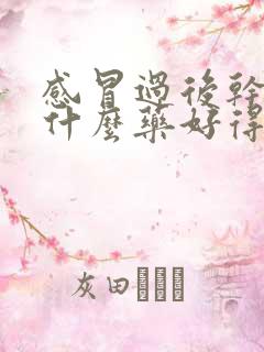 感冒过后干咳吃什么药好得快