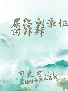 尿路刺激征的名词解释