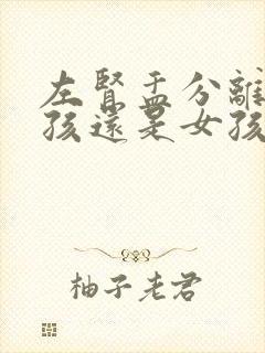 左肾盂分离是男孩还是女孩