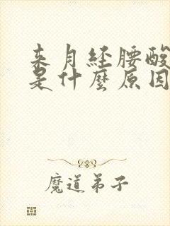 来月经腰酸头晕是什么原因引起的