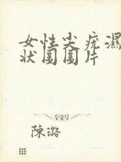 女性尖疣湿锐症状图图片