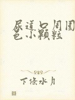 尿道口周围有白色小颗粒