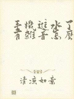 手机进水了听筒有杂音怎么办