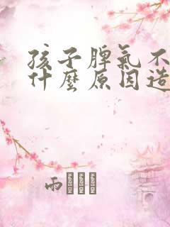 孩子脾气不好是什么原因造成的