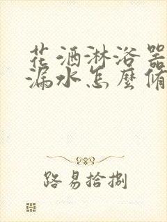 花洒淋浴器开关漏水怎么修