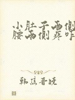 小肚子两侧和后腰两侧疼咋回事