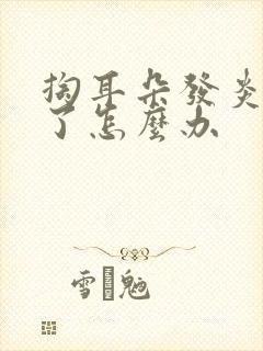 掏耳朵发炎流脓了怎么办