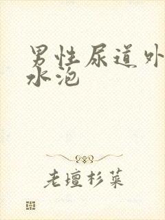 男性尿道外口长水泡