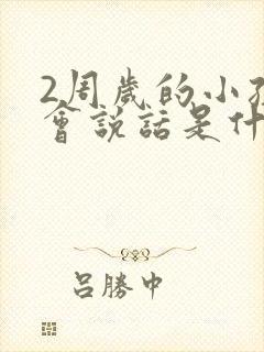 2周岁的小孩不会说话是什么原因