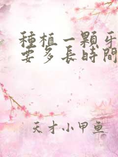 种植一颗牙 需要多长时间