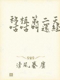 移植第二天肚子咕咕叫还经常放屁